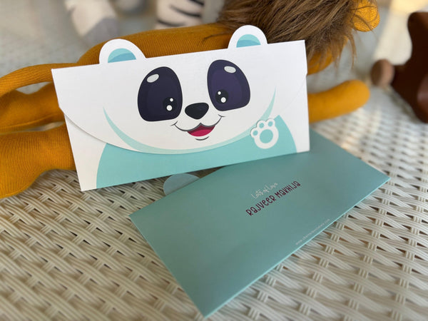 Personalised Money Envelopes - Little Safari Collection - Set of 20 - Chatterbox Labels - Envelopes