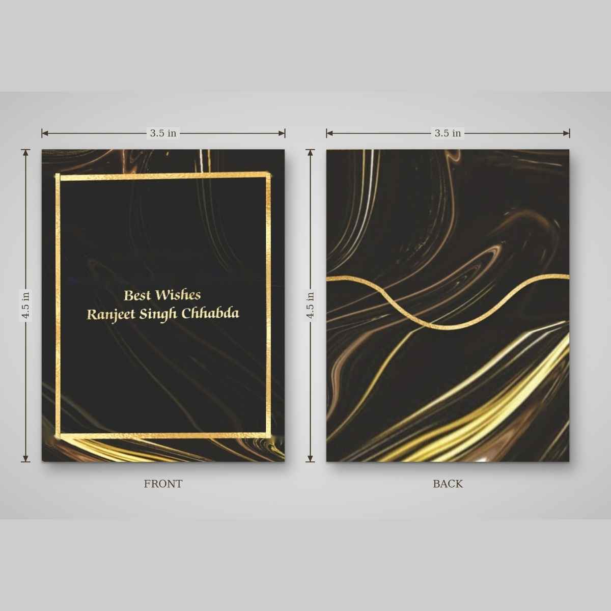 Luxe Gold Foil Money Envelopes- Cosmic Elegance