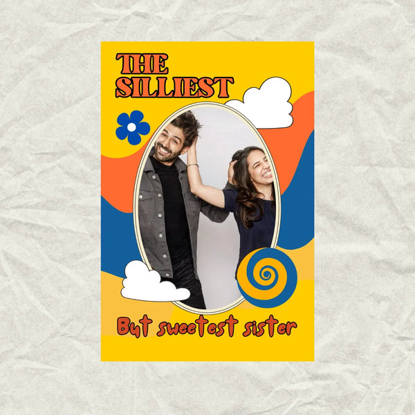 Personalised Fridge Magnets with Photos - Rakhi Special - Chatterbox Labels - Fridge Magnets