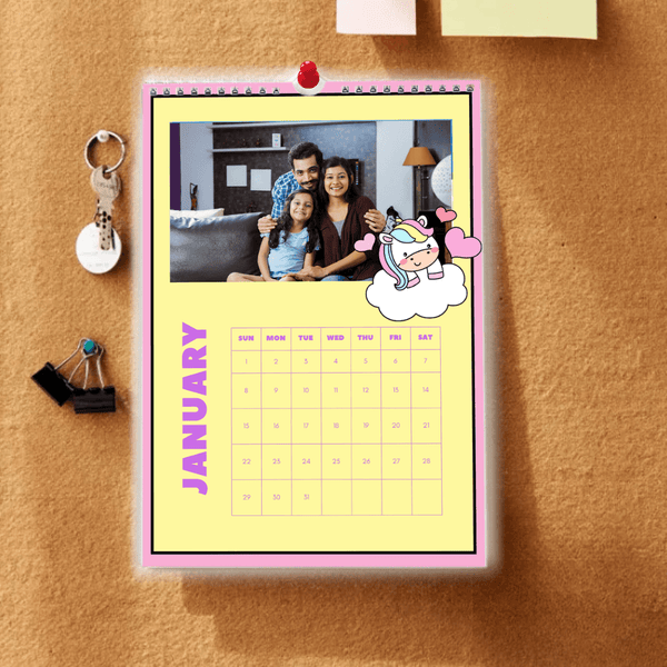 Personalised Photo Calendar - Chatterbox Labels - Calendars