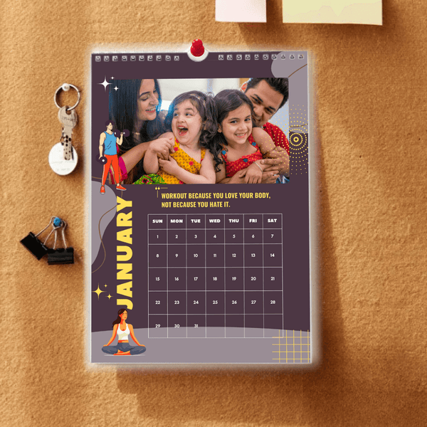 Personalised Photo Calendar - Chatterbox Labels - Calendars