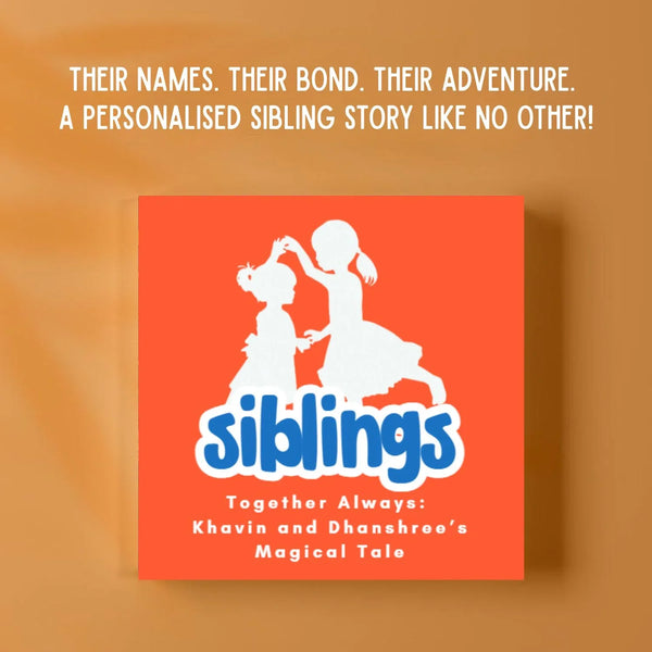 Personalised Storybook for Siblings - Rakhi Special - Chatterbox Labels - Books