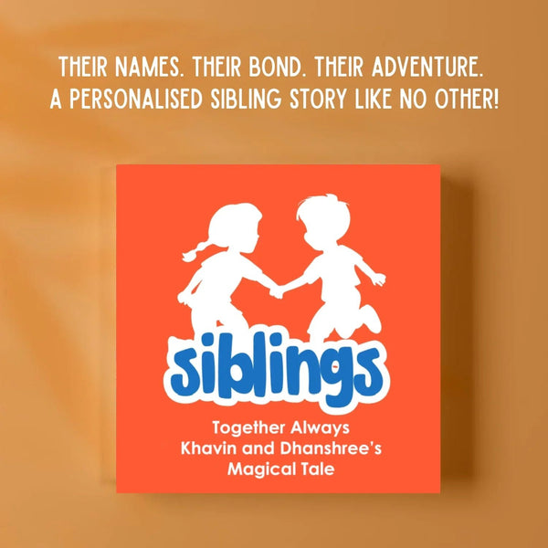 Personalised Storybook for Siblings - Rakhi Special - Chatterbox Labels - Books