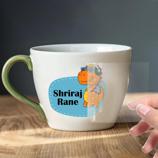 Personalised Embossed Stickers - Chatterbox Labels - Ink Transfer Labels