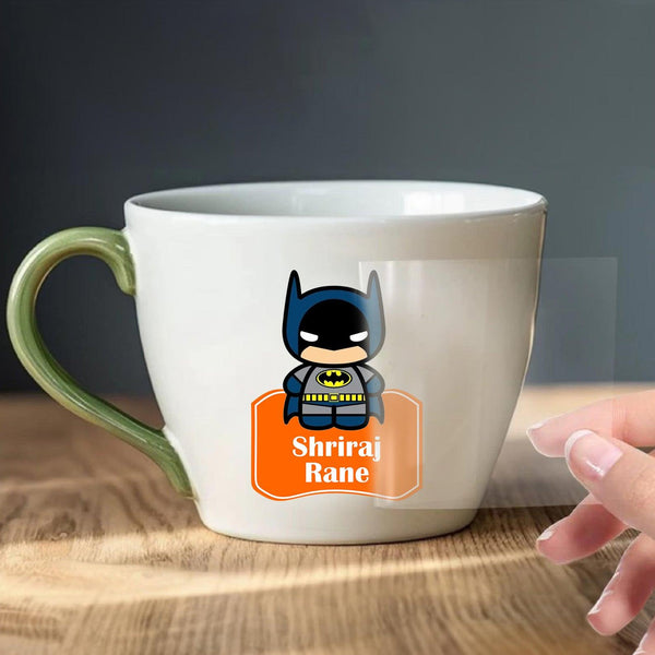 Personalised Embossed Stickers - Chatterbox Labels - Ink Transfer Labels