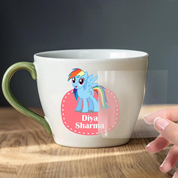 Personalised Embossed Stickers - Chatterbox Labels - Ink Transfer Labels