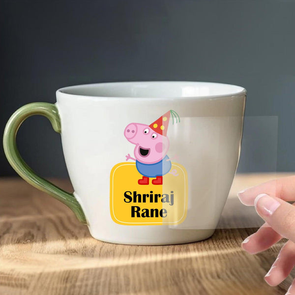 Personalised Embossed Stickers - Chatterbox Labels - Ink Transfer Labels