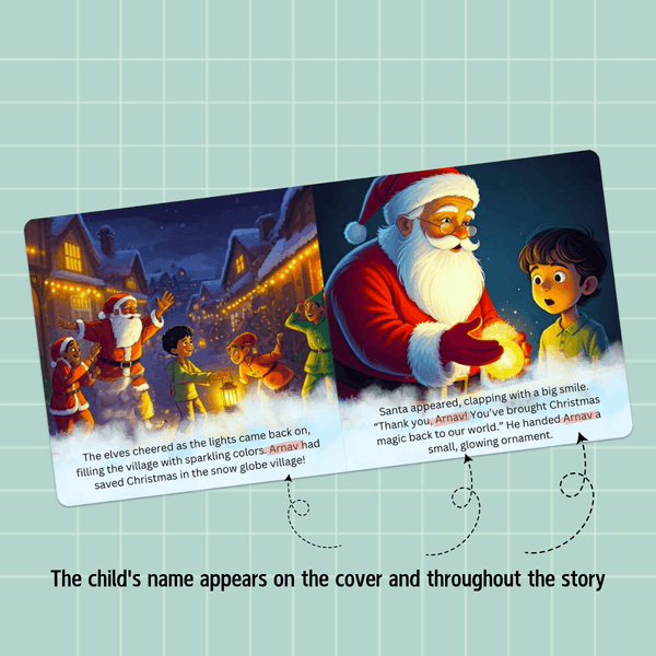 Personalised Christmas Story Books - Chatterbox Labels - Books