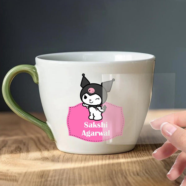 Personalised Embossed Stickers - Chatterbox Labels - Ink Transfer Labels