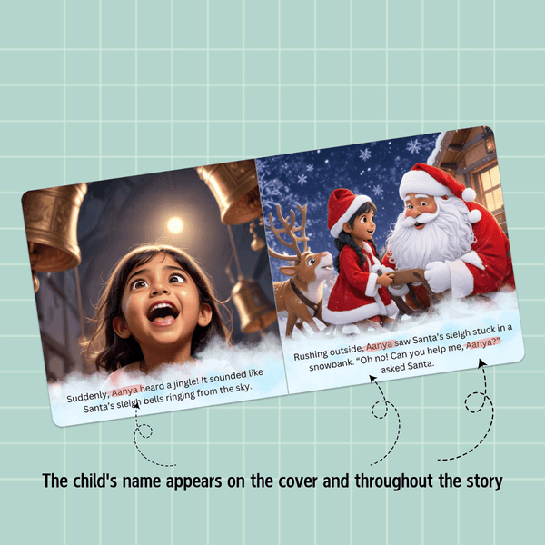 Personalised Christmas Story Books - Chatterbox Labels - Books