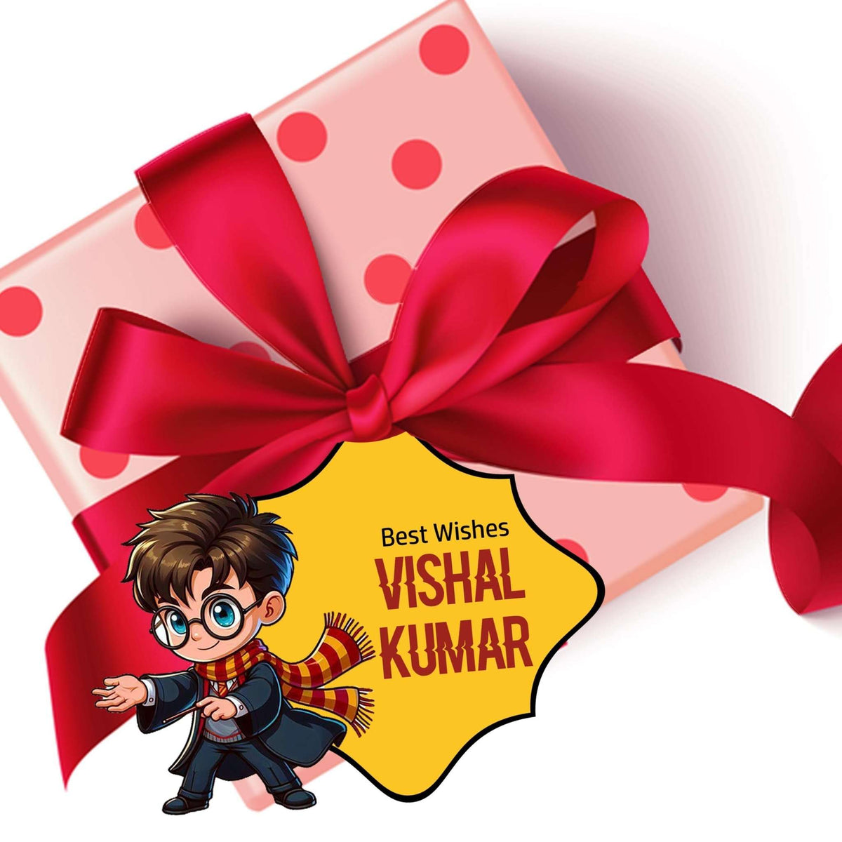 Die - Cut Gift Tags/Gift Labels - Harry Potter Design - Chatterbox Labels - Gift Tags
