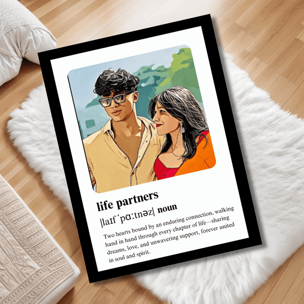 Oil Painting Photo Print - Chatterbox Labels - Canvas