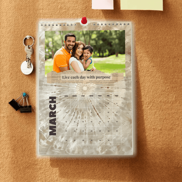 Personalised Photo Calendar - Chatterbox Labels - Calendars