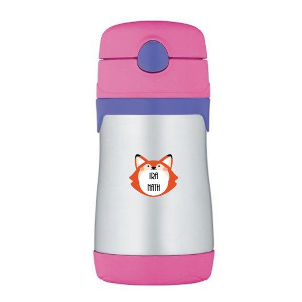 Waterproof Personalised Custom Shape Stickers - Fox Shape - Set of 25 - Chatterbox Labels - Design Labels & Stickers