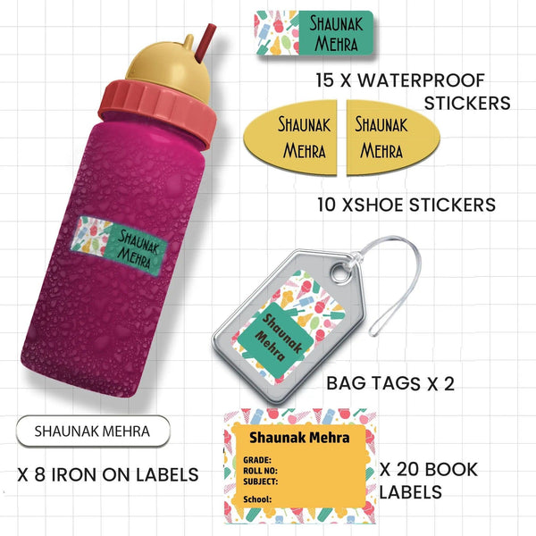 All You Need Pack - Set of 55 pieces - Chatterbox Labels - Value Packs