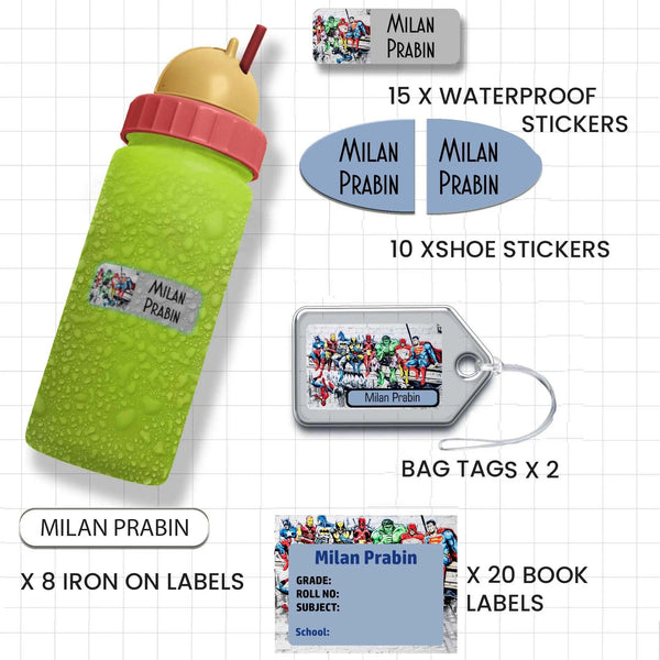 All You Need Pack - Set of 55 pieces - Chatterbox Labels - Value Packs