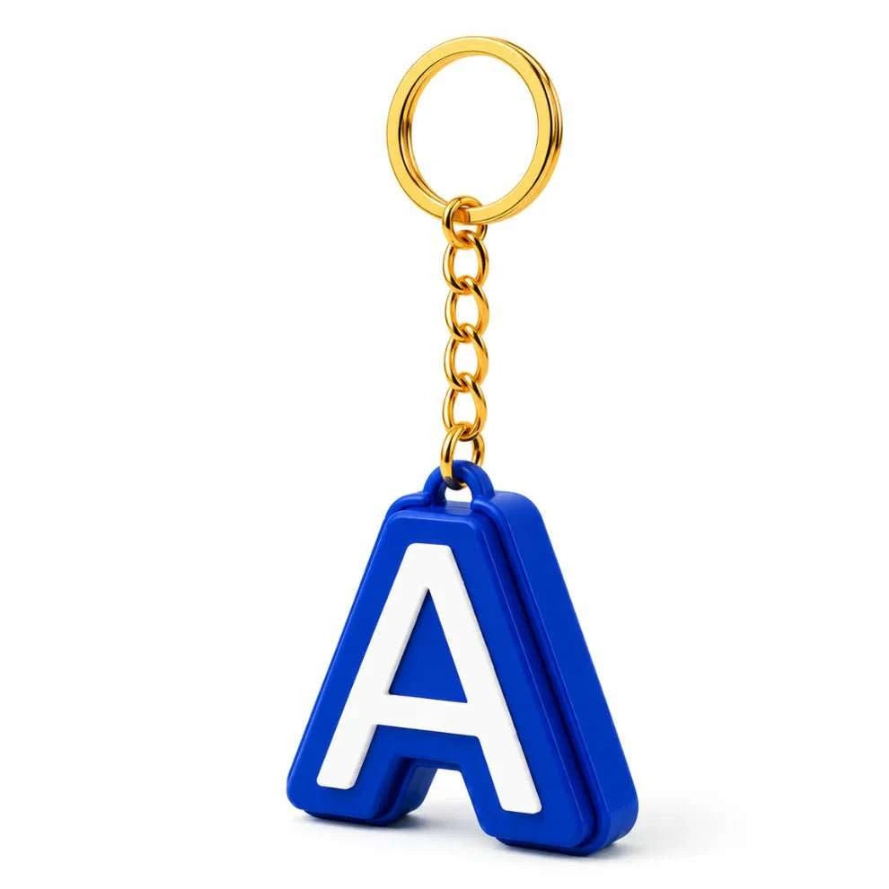 Personalised Initial Clicker Keychain - Chatterbox Labels-Keychain