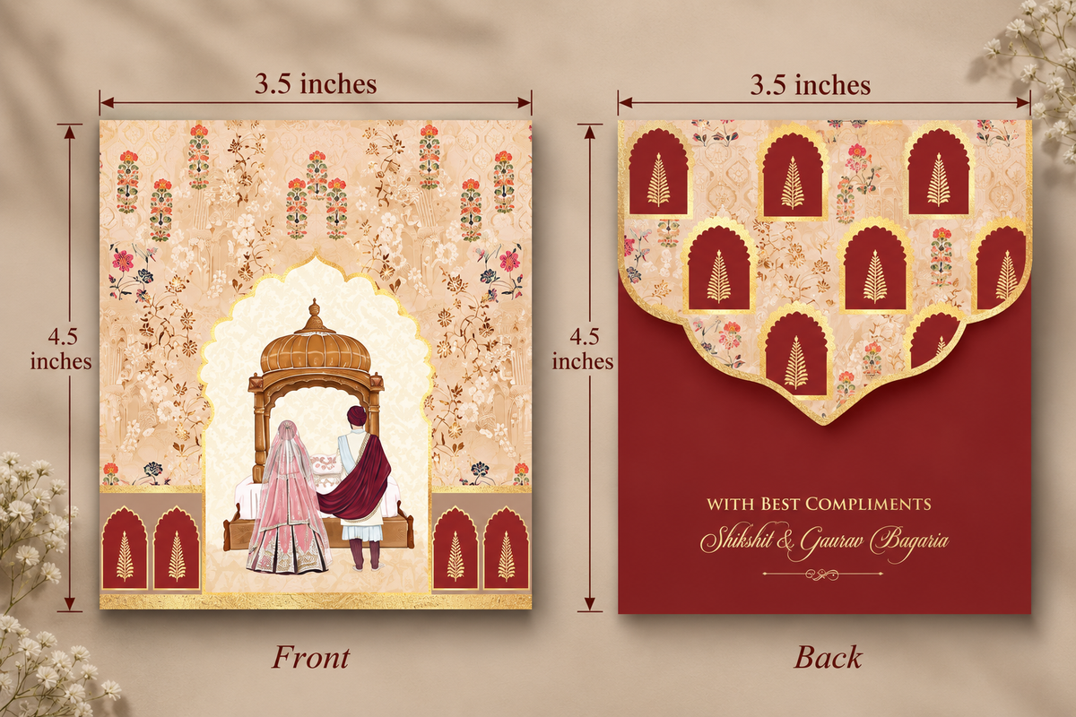 Luxe Gold Foil Money Envelopes - The Blissful Union