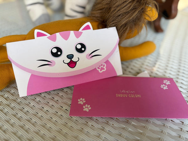 Personalised Money Envelopes - Little Safari Collection - Set of 20 - Chatterbox Labels - Envelopes