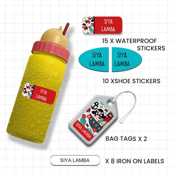 Classic Combo Label Pack - Set of 35 pieces - Chatterbox Labels - Value Packs