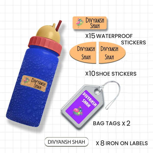 Classic Combo Label Pack - Set of 35 pieces - Chatterbox Labels - Value Packs