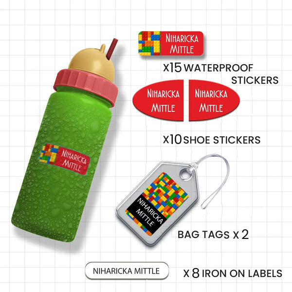 Classic Combo Label Pack - Set of 35 pieces - Chatterbox Labels - Value Packs