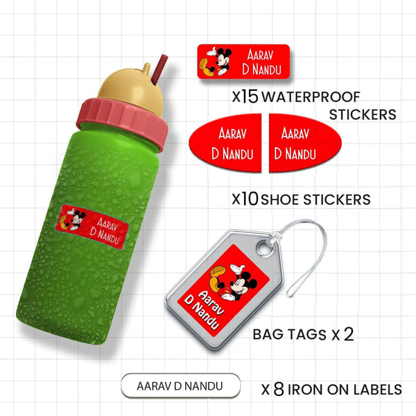 Classic Combo Label Pack - Set of 35 pieces - Chatterbox Labels - Value Packs