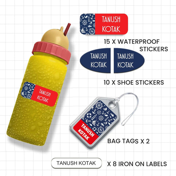 Classic Combo Label Pack - Set of 35 pieces - Chatterbox Labels - Value Packs