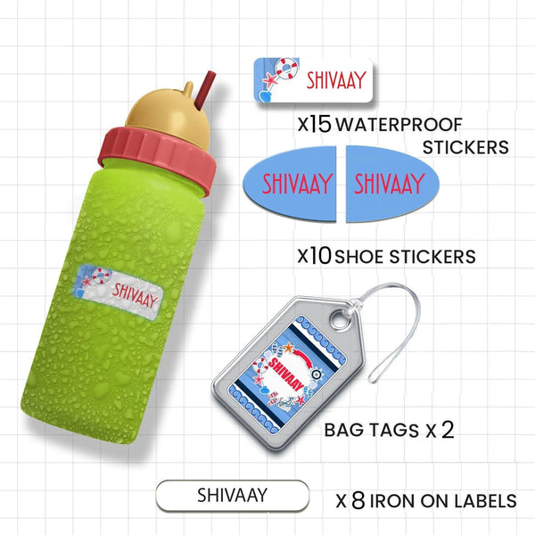 Classic Combo Label Pack - Set of 35 pieces - Chatterbox Labels - Value Packs