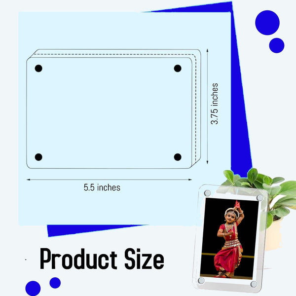 Personalised Fridge Magnets with Photos (Set of 6) - Chatterbox Labels - Fridge Magnets