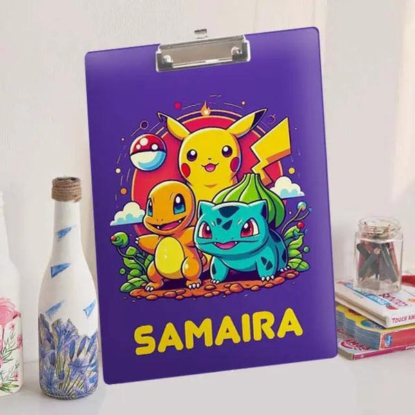 Custom Exam board - PokéSmart Board - Chatterbox Labels - Clipboard