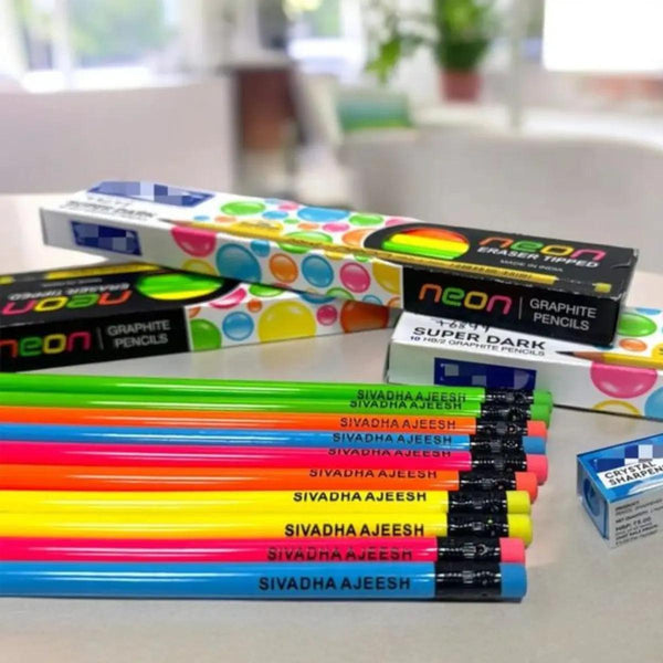 Customised Pencils - Pack of 10 - Chatterbox Labels - Pencil