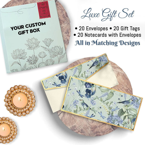 Luxe Diwali Gift Stationery Sets - Chatterbox Labels - Gift Tags