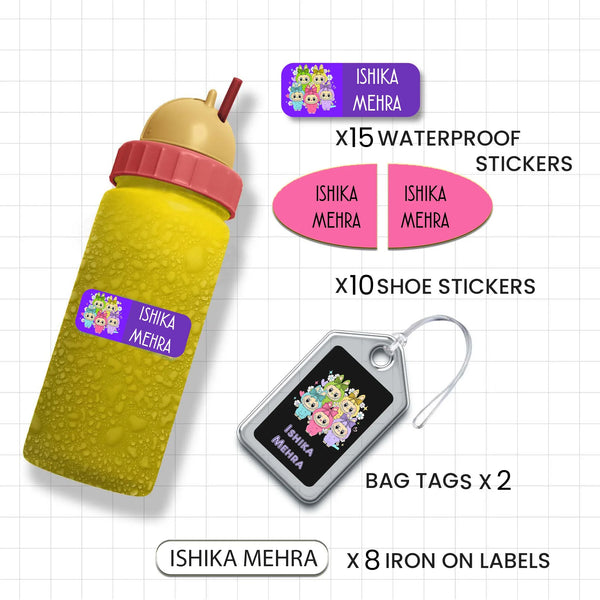 Classic Combo Label Pack - Set of 35 pieces - Chatterbox Labels - Value Packs