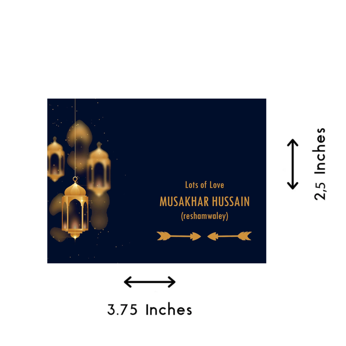 Gift tags / Gift Stickers - Lantern Design
