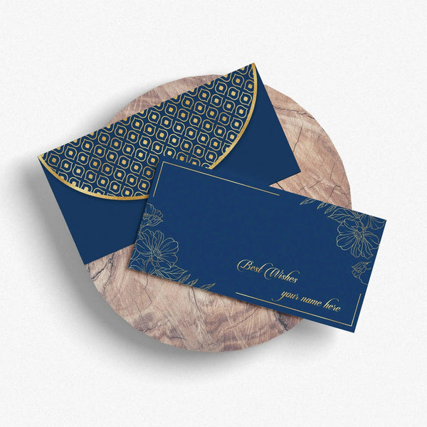 Luxe Money Envelopes - Royal Blue - Set of 20 - Chatterbox Labels - Luxe Envelopes