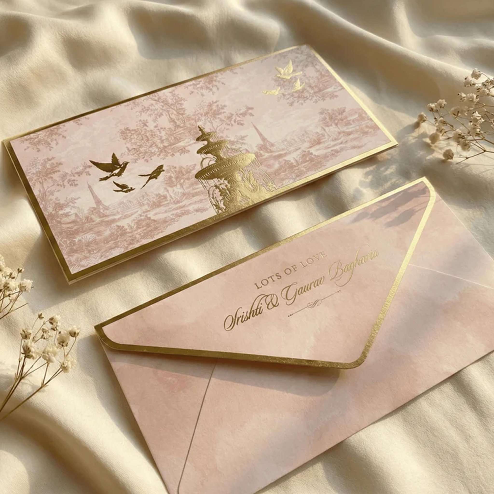 Luxe Gold Foil Money Envelopes - Shahi Baug