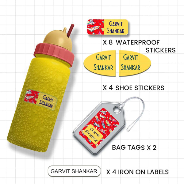 Mini Combo Label Pack - Set of 18 - Chatterbox Labels - Value Packs