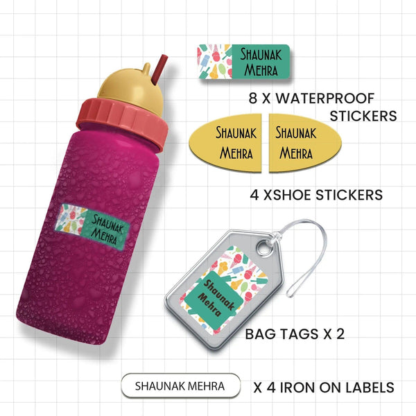 Mini Combo Label Pack - Set of 18 - Chatterbox Labels - Value Packs