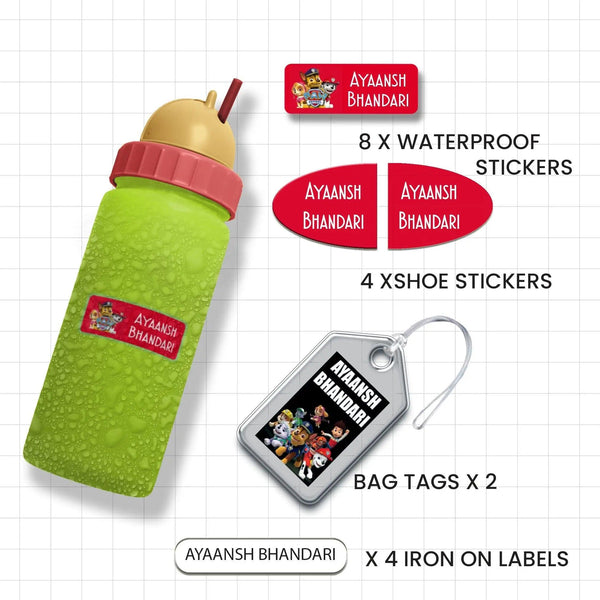 Mini Combo Label Pack - Set of 18 - Chatterbox Labels - Value Packs