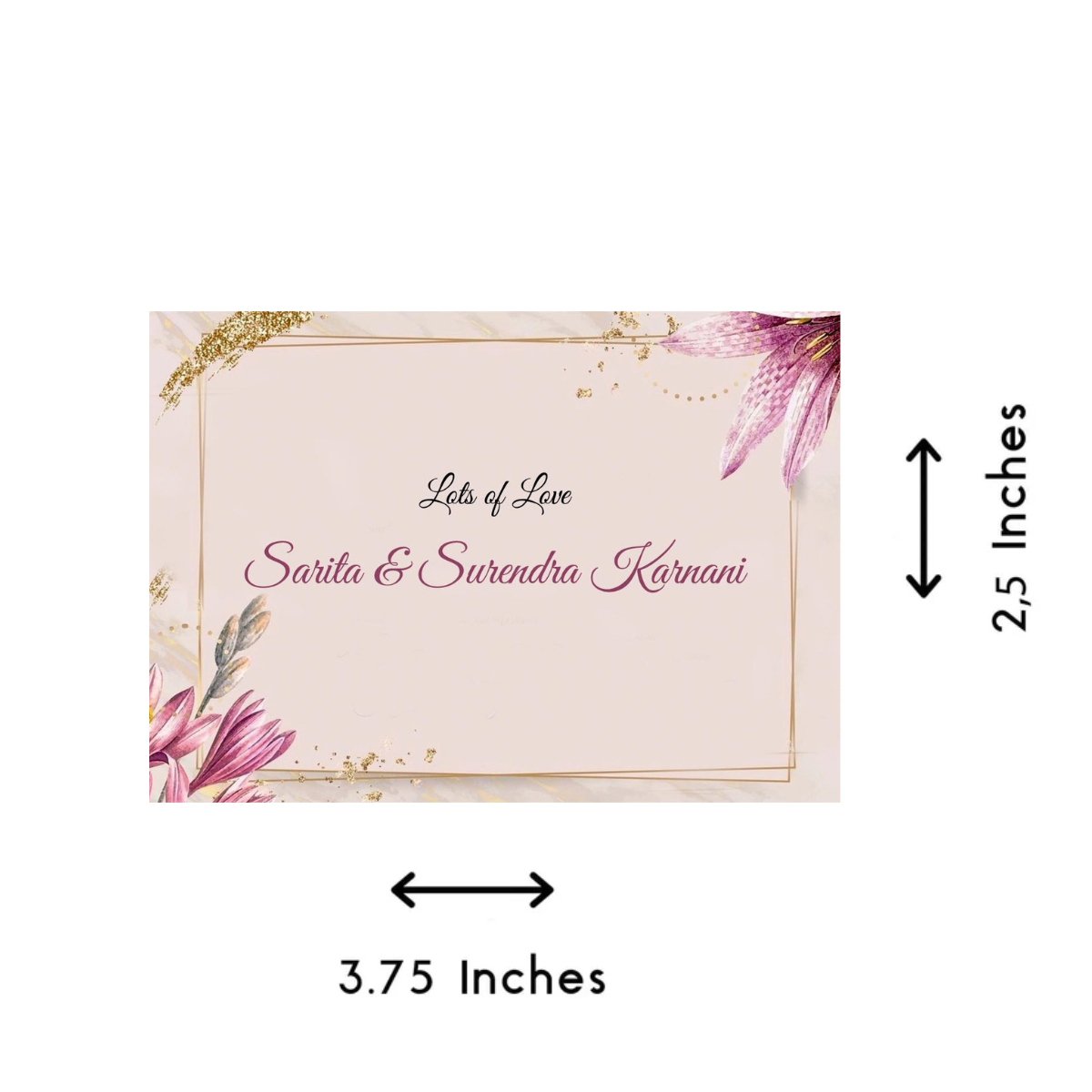 Gift tags / Gift Stickers - Peach Riviere Design