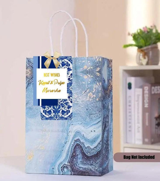 Personalised Gift Bag Hangers - Set of 10 - Chatterbox Labels - Gift Tags