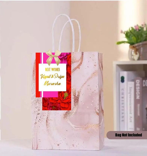 Personalised Gift Bag Hangers - Set of 10 - Chatterbox Labels - Gift Tags