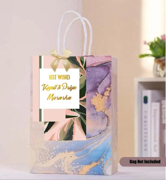 Personalised Gift Bag Hangers - Set of 10 - Chatterbox Labels - Gift Tags