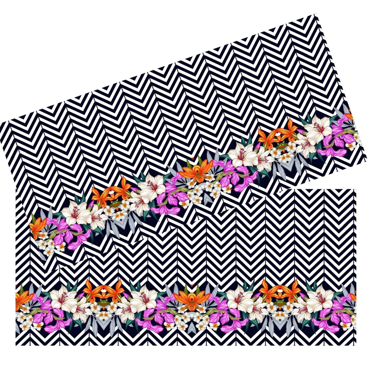 Personalised Money Envelopes - Chevron Orchids - Set of 20 - Chatterbox Labels - Envelopes