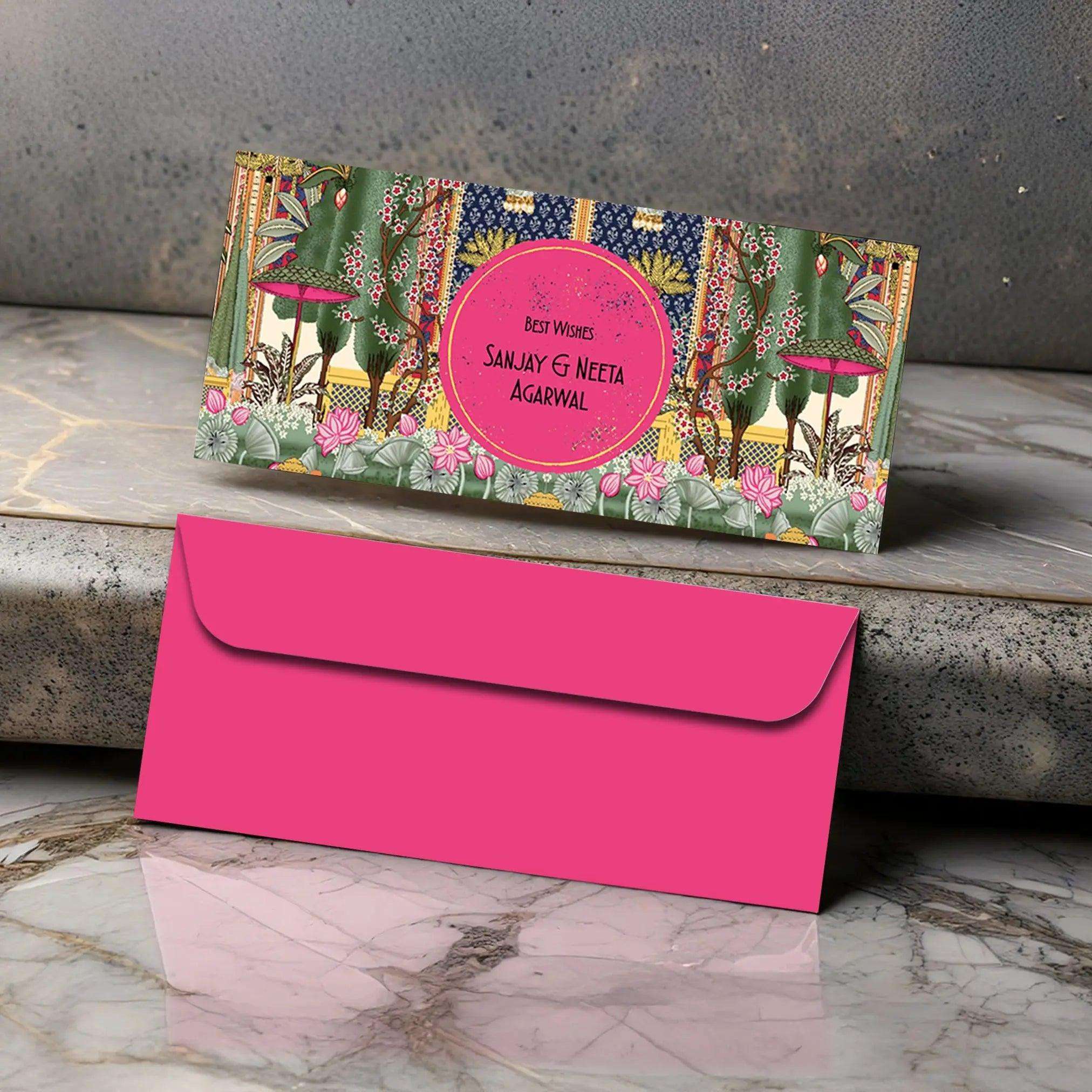 Personalised Money Envelopes - Colour Burst