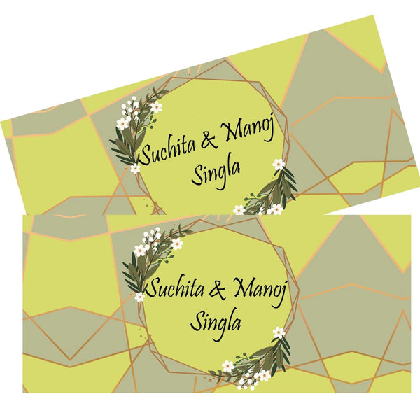 Personalised Money Envelopes - Reef Theme - Set of 20 - Chatterbox Labels - Envelopes