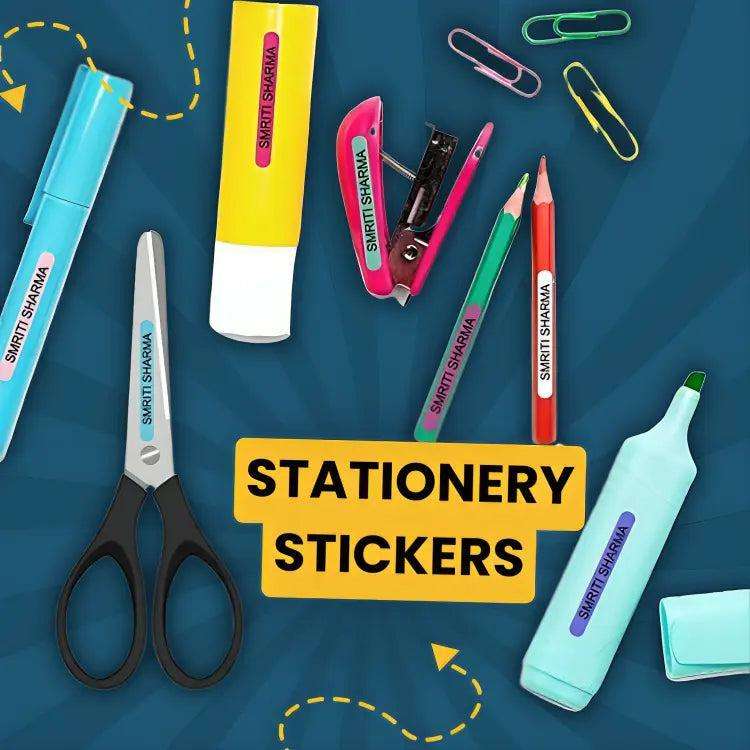 Personalised Stationery Stickers