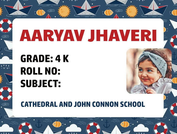 Personalized Book Labels with Photo - Chatterbox Labels - Book Labels