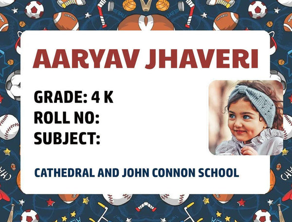 Personalized Book Labels with Photo - Chatterbox Labels - Book Labels